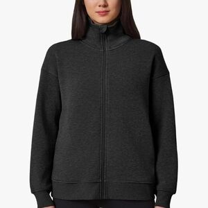 Mondetta Charcoal Full-Zip Jacket
